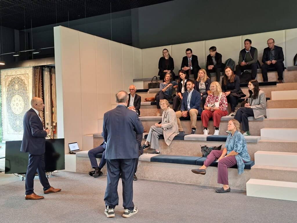 EU Commission delegation visit Vandewiele