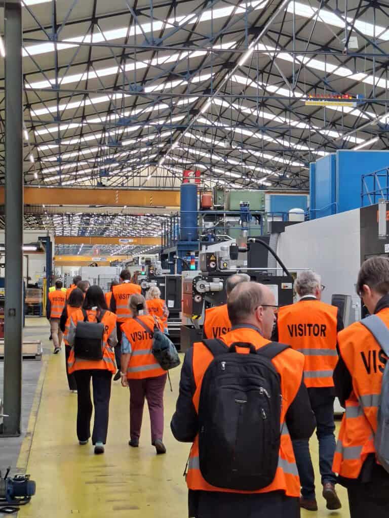 EU Commission delegation visit Vandewiele