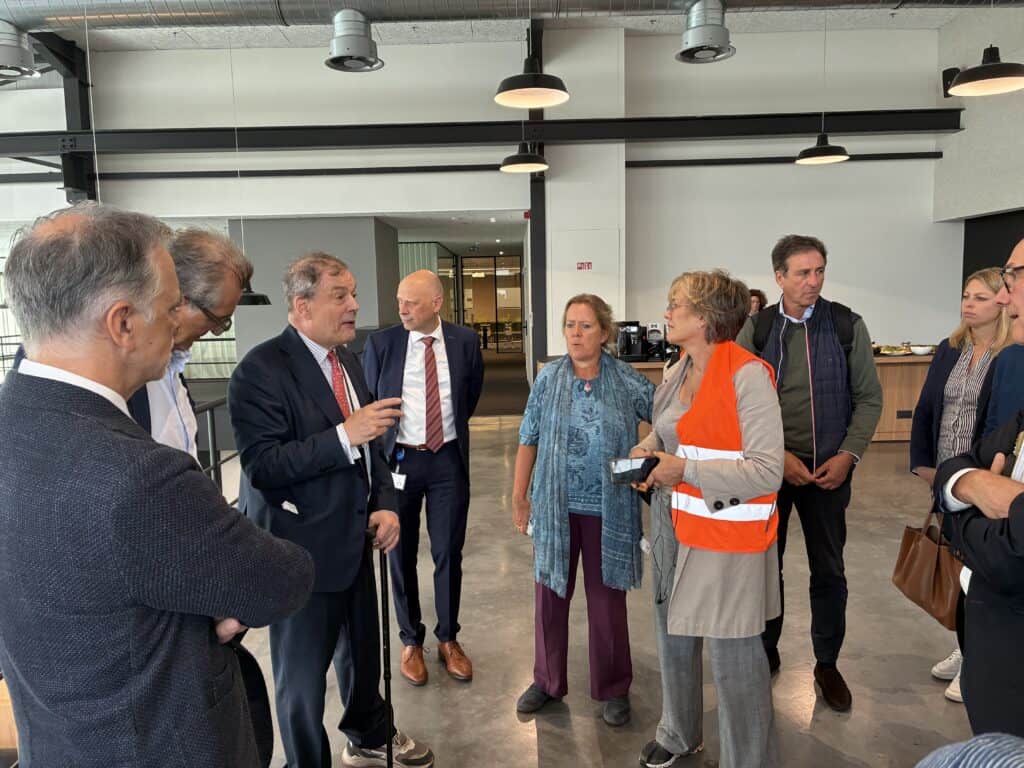 EU Commission delegation visit Vandewiele